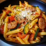 Best One-Pot Sausage and Peppers Penne Primavera Dish