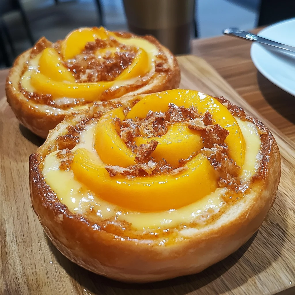 Peach Brioche 7 Ingredients Ultimate Delicious 4 Peach Brioche 7 Ingredients Ultimate Delicious