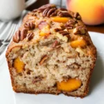 Peach Pecan Bread 7 Ingredients Easy Delicious 5 Peach Pecan Bread 7 Ingredients Easy Delicious