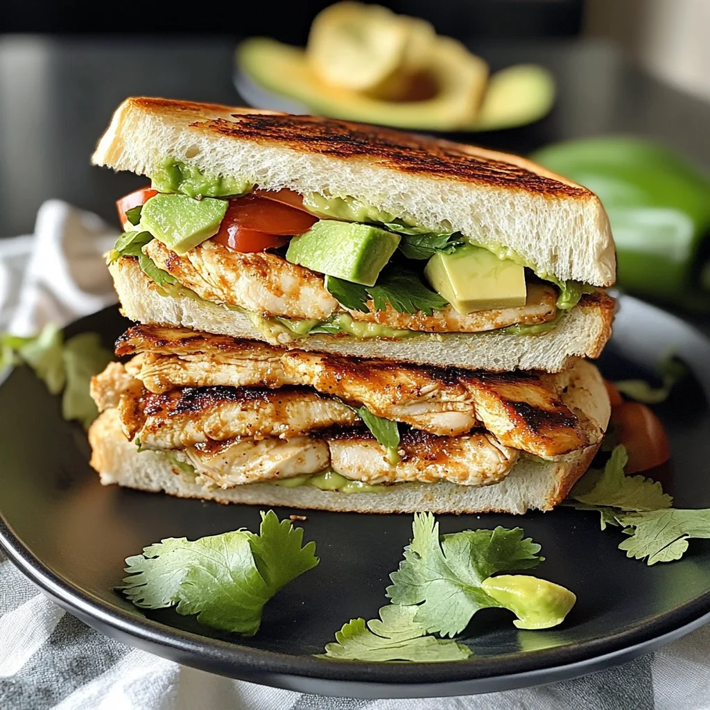Best Smoky Chipotle Chicken Sandwich with Avocado