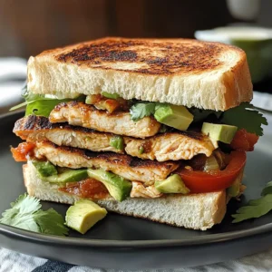 Best Smoky Chipotle Chicken Sandwich with Avocado