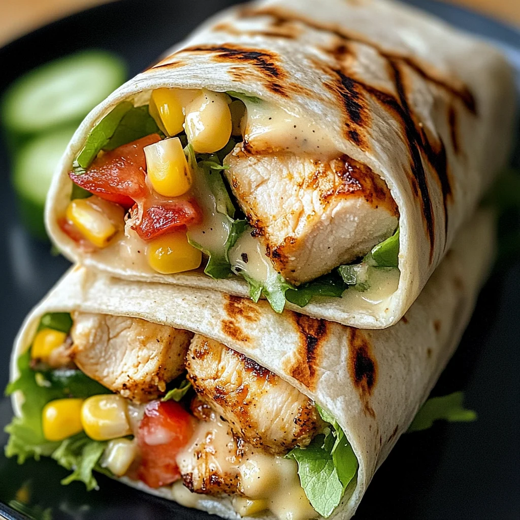 Southwest Grilled Chicken Wraps 5 Steps Easy Delicious 4 Southwest Grilled Chicken Wraps 5 Steps Easy Delicious