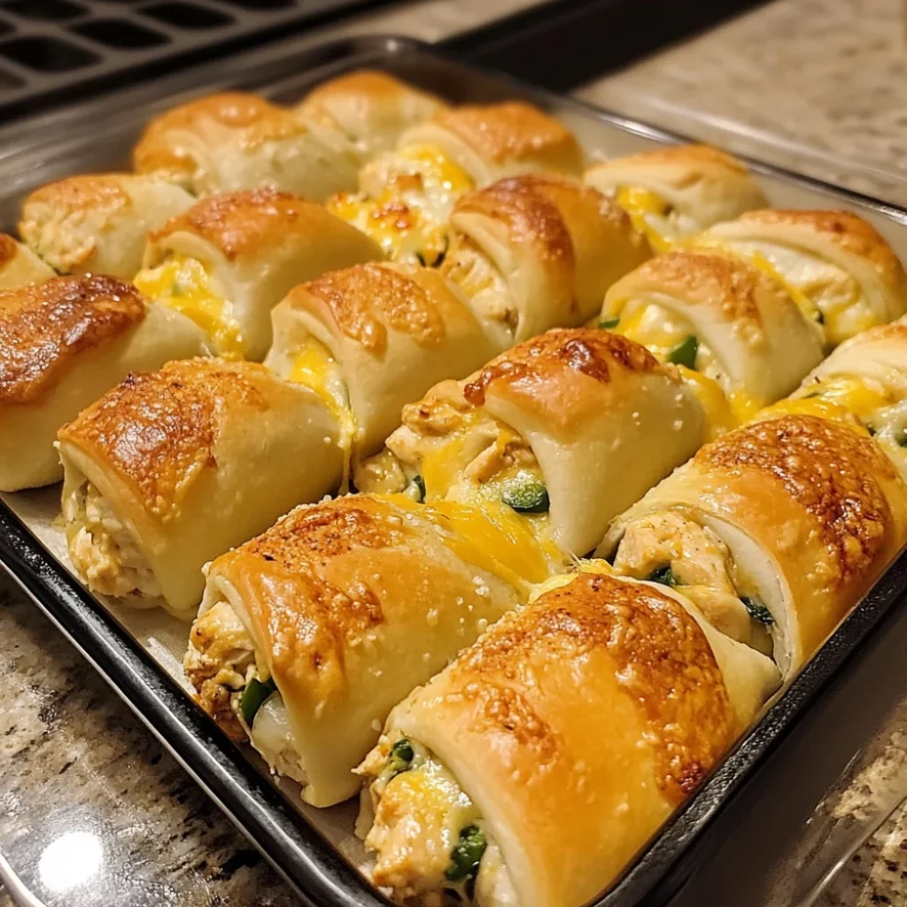 Baked Stuffed Jalapeño Chicken Cheese Rolls for Dinner 5 Easy Stuffed Jalapeño Chicken Cheese Rolls Recipe