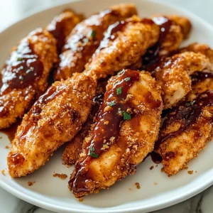 Air Fryer Honey BBQ Chicken Tenders 10 Minutes Ultimate Delicious