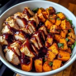 Create the Perfect BBQ Chicken Sweet Potato Bowl in 30 Minutes! 5 BBQ Chicken Sweet Potato Bowl 30 Minutes Easy Delicious