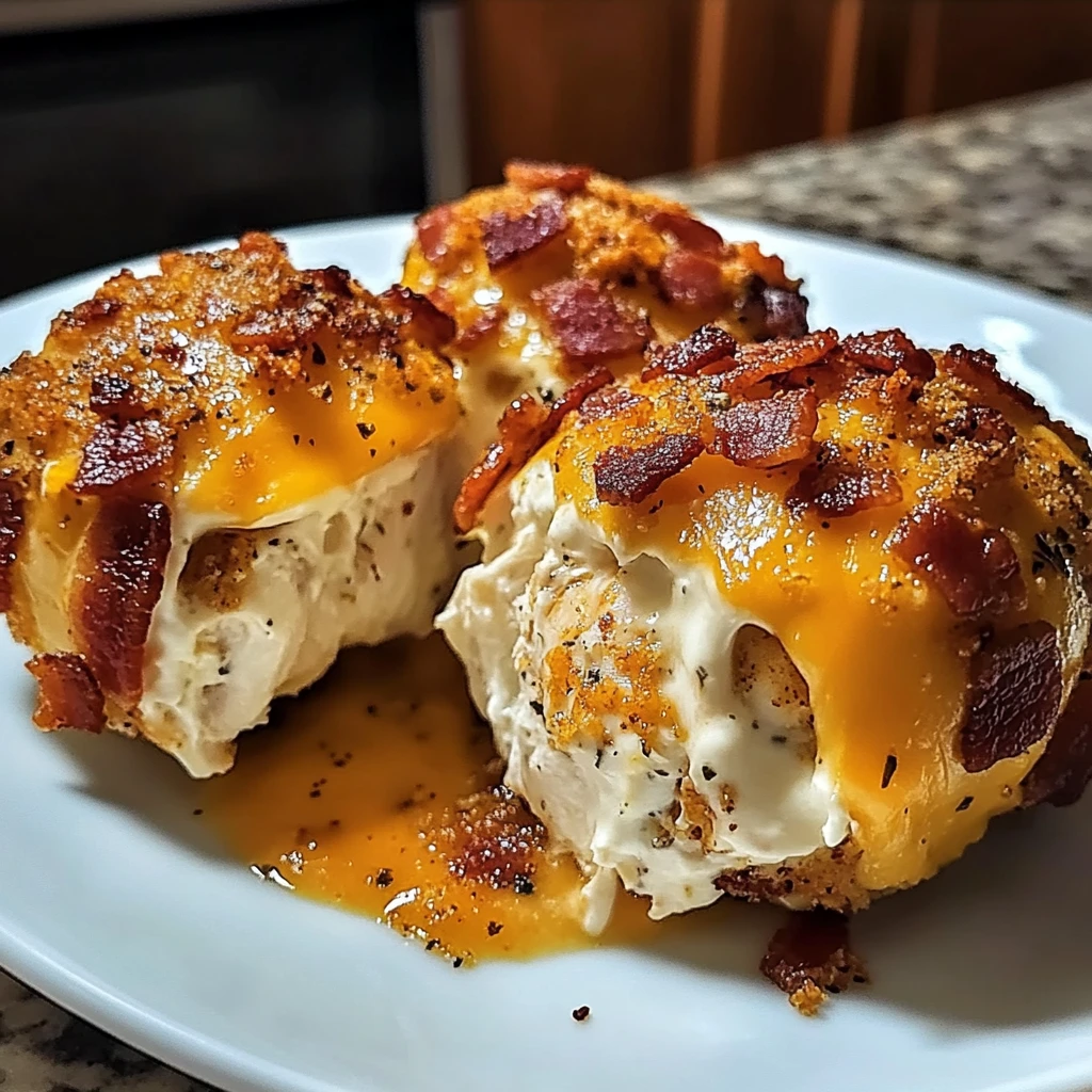 Indulge in Bacon Ranch Chicken Bombs for a Flavorful Treat! 4 Bacon Ranch Chicken Bombs 30 Minutes Ultimate Delicious