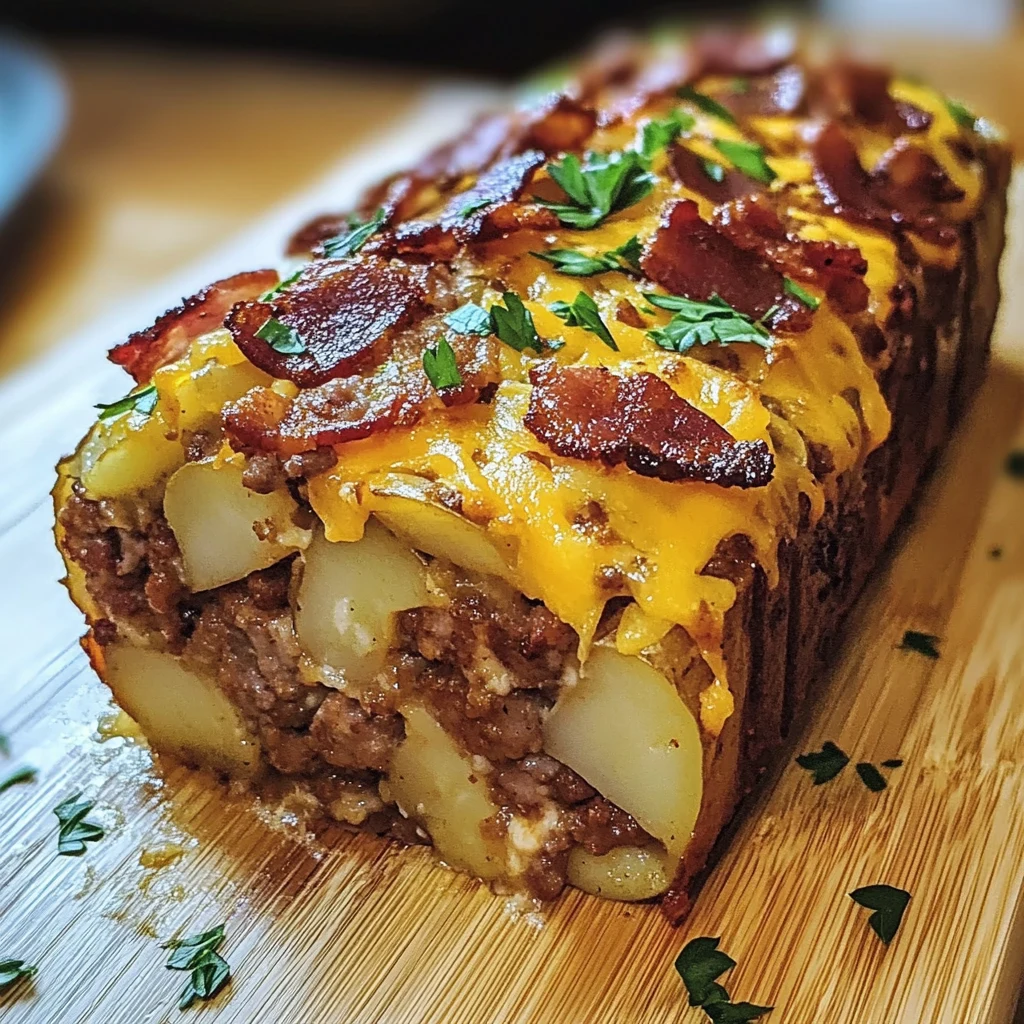 Indulge in this Bacon and Sausage-Stuffed Potato Loaf Recipe 4 Bacon and Sausage-Stuffed Potato Loaf 30 Minutes Easy Delicious