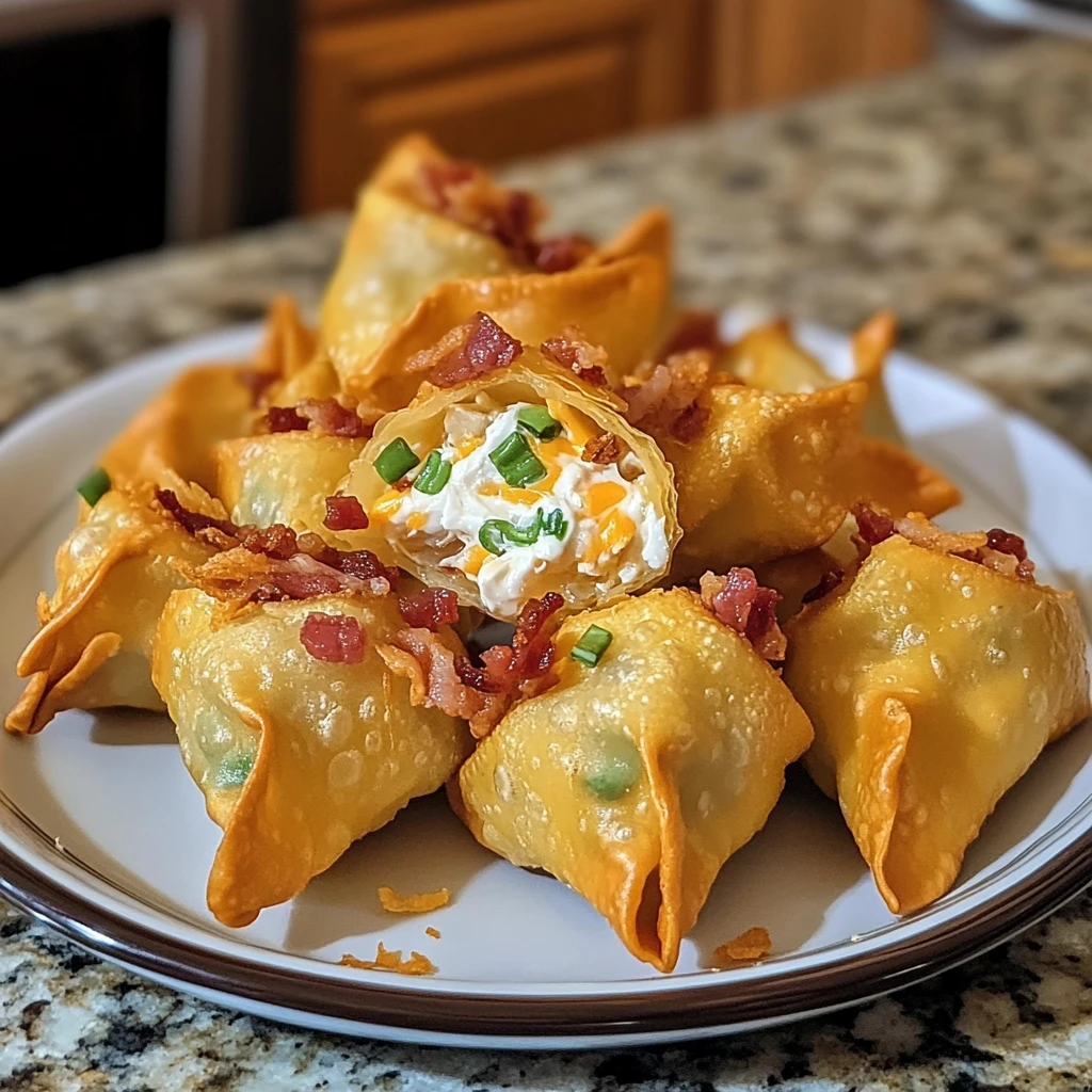 Crispy Chicken Bacon Cheese Stuffed Wonton Bombs 30 Minutes Ultimate Delicious
