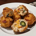 Make Crispy Chicken Bacon Jalapeño Popper Bombs for a Tasty Treat! 5 Crispy Chicken Bacon Jalapeño Popper Bombs 30 Minutes Easy Delicious