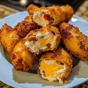 Crispy Chicken Bacon Loaded Cheese Stick Bombs 30 Minutes Ultimate Delicious