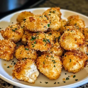 Crispy Garlic Parm Alfredo Bites 4 Servings Amazing