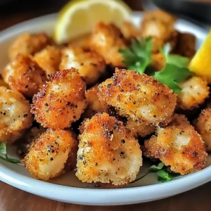 Crispy Lemon Pepper Chicken Bites 30 Minutes Perfect Delicious