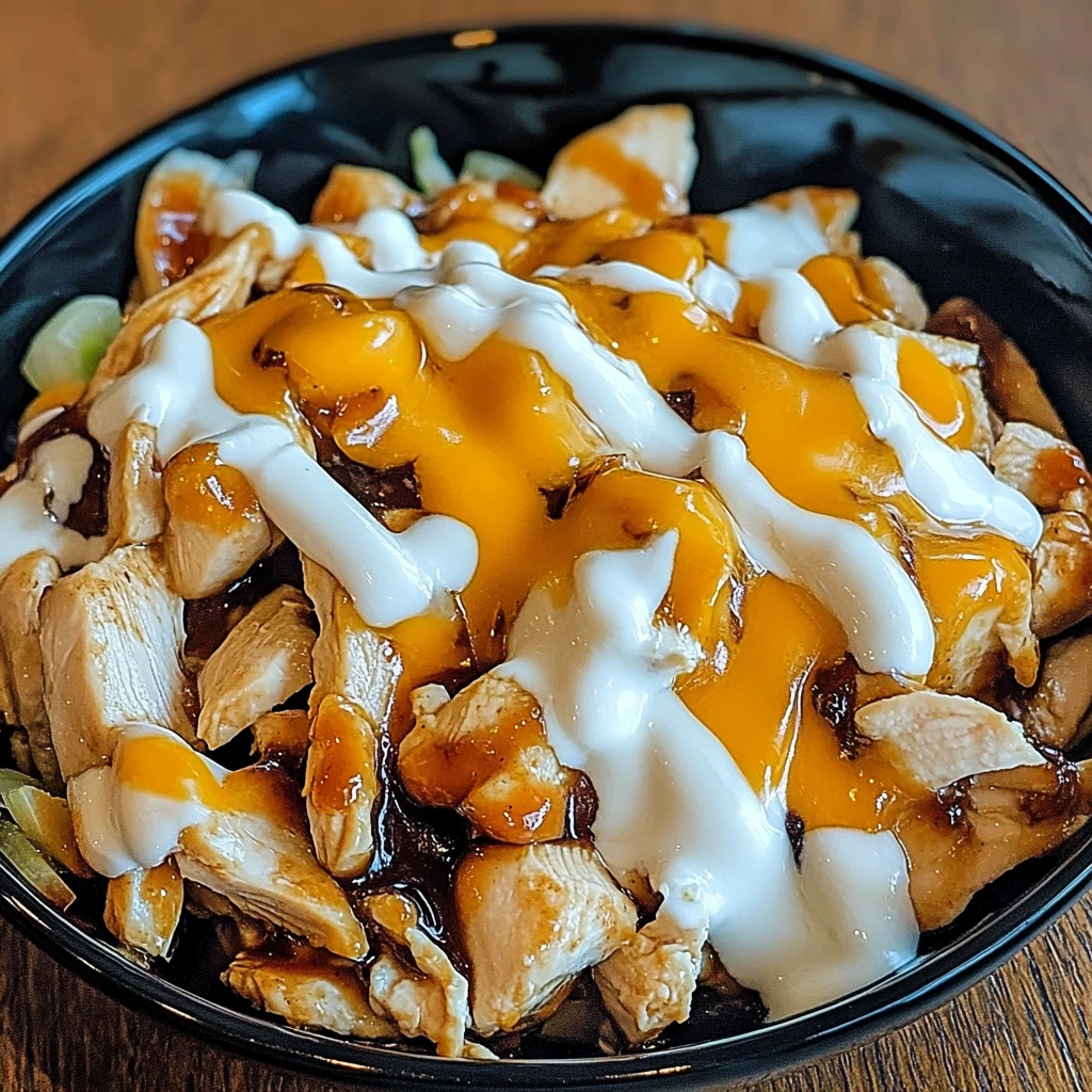 Easy Low Carb BBQ Chicken Bowl 30 Minutes Amazing