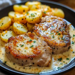 Garlic Parmesan Pork Chops 4 Servings Ultimate Delicious