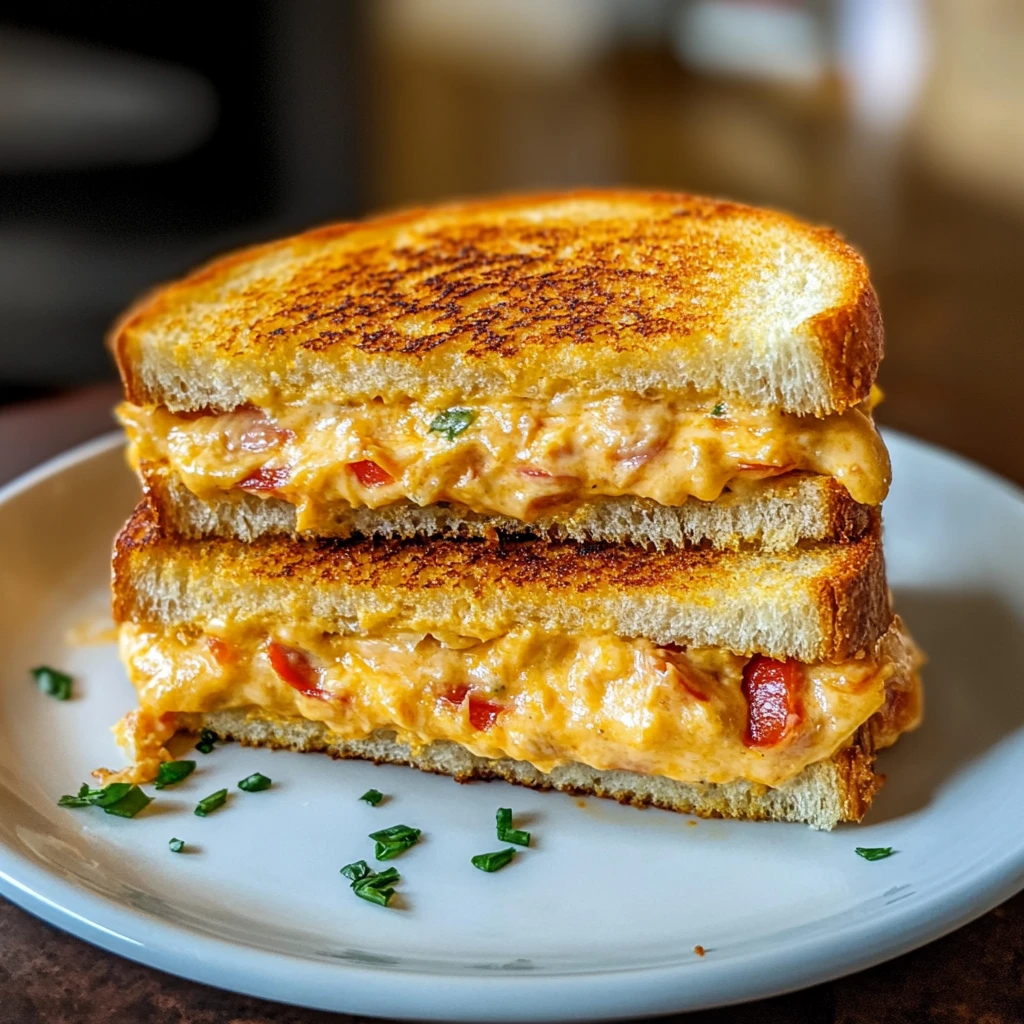 Grilled Pimento Cheese Sandwich 4 Servings Ultimate Delicious