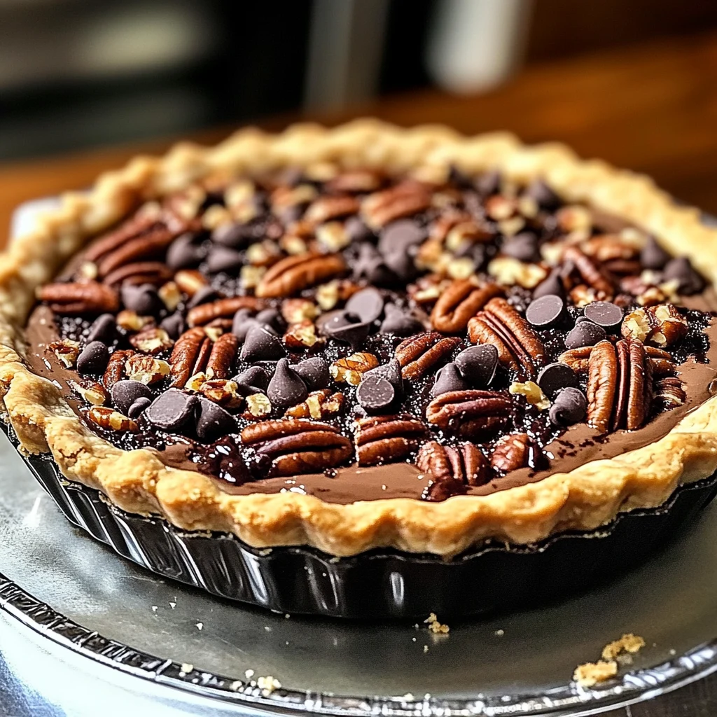 Discover the Heavenly Texas Chocolate Pecan Pie Recipe You’ll Love! 4 Heavenly Texas Chocolate Pecan Pie 5 Steps Supreme Delicious
