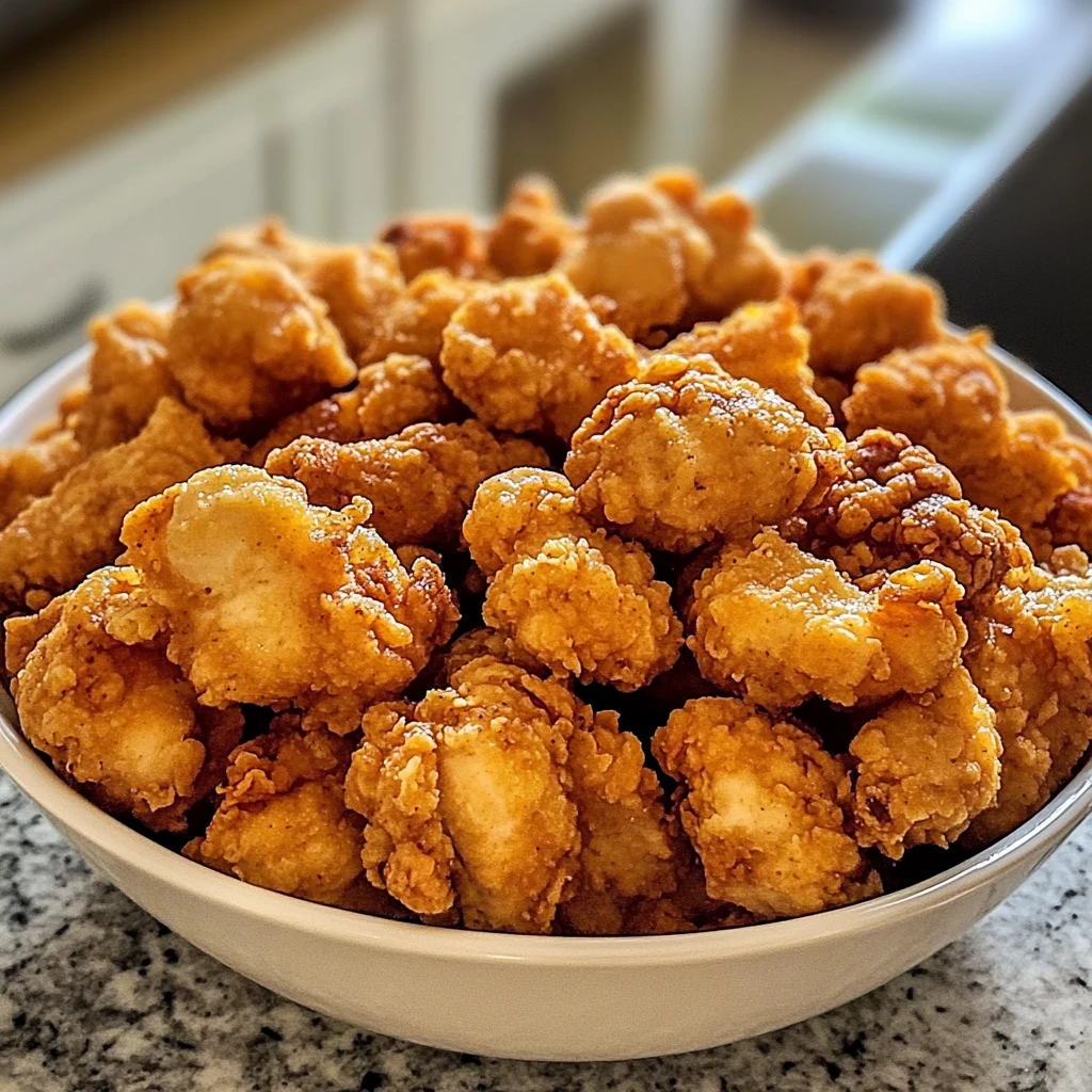 Homemade Popcorn Chicken 5 Steps Easy Delicious