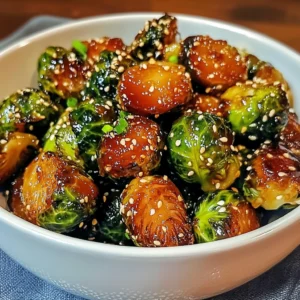Honey Sriracha Brussels Sprouts 5 Steps Amazing Dish