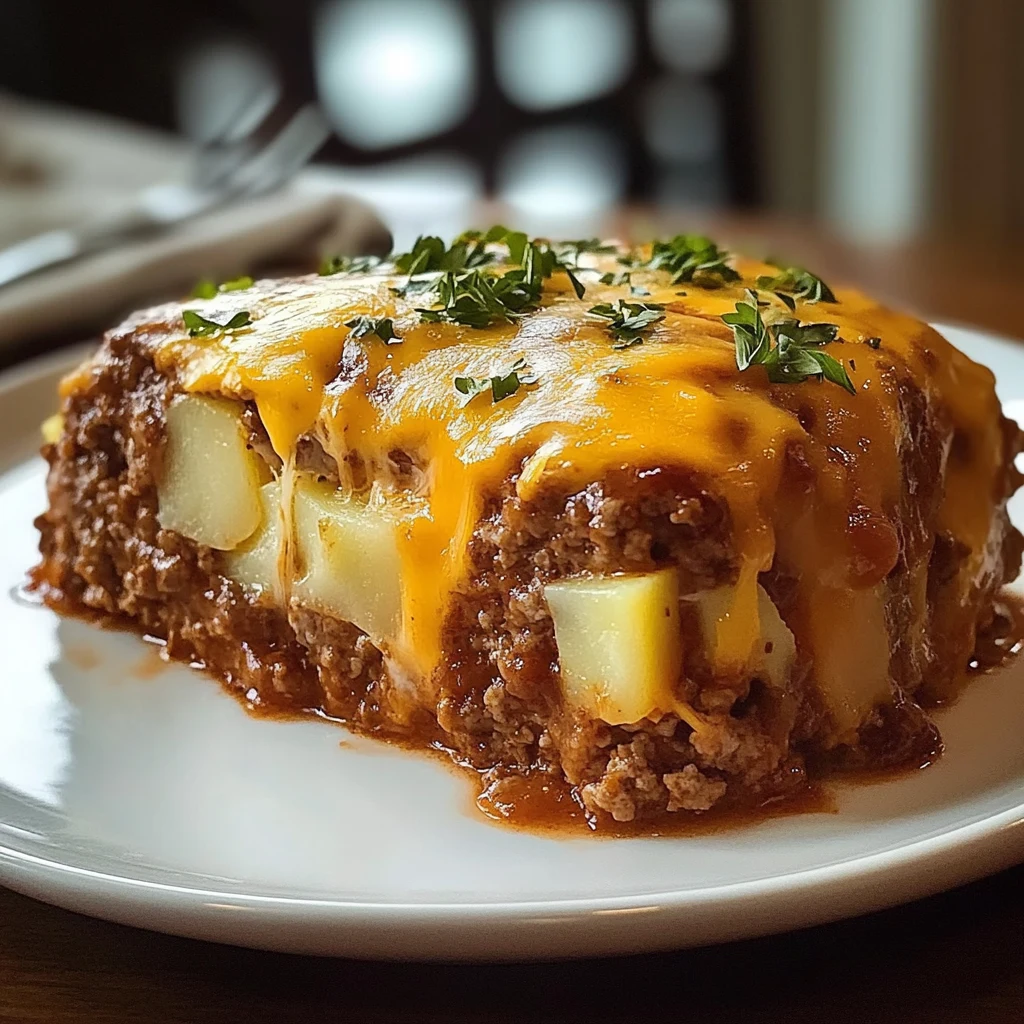 Discover the Irresistible Loaded Potato Meatloaf Recipe 4 Loaded Potato Meatloaf 4 Servings Ultimate Delicious