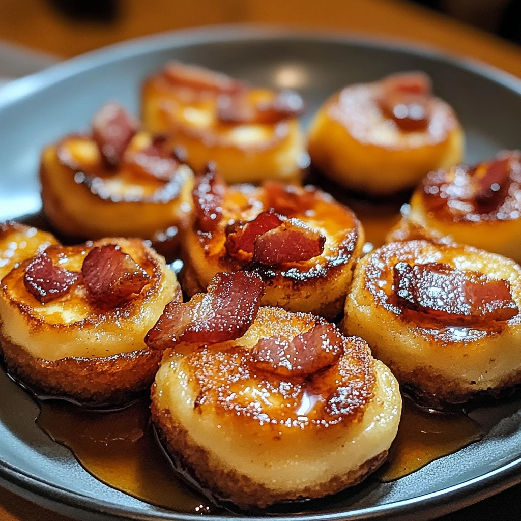 Indulge in Maple Bacon Pancake Bites for an Amazing Breakfast! 4 Maple Bacon Pancake Bites 12 Minutes Ultimate Delicious