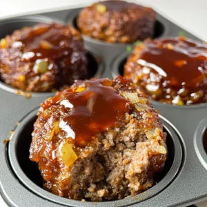 Meatloaf in a Muffin Pan: 25 Minutes to Perfectly Delicious