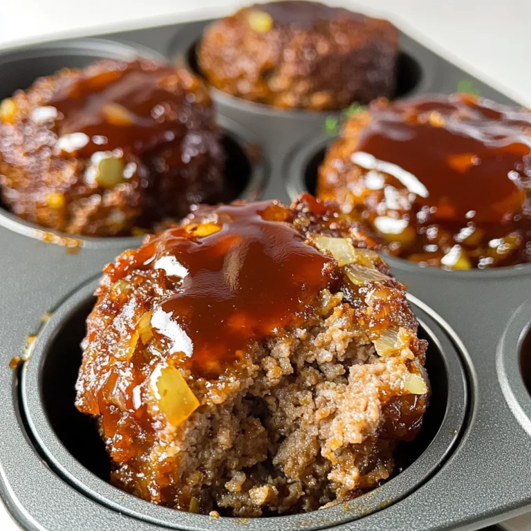 Meatloaf in a Muffin Pan: 25 Minutes to Perfectly Delicious