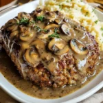 Meatloaf with Mushroom Gravy 50 Minutes Perfectly Delicious
