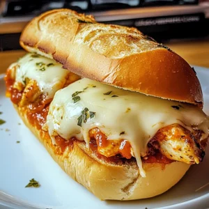 Melty Cheesy Chicken Sandwich 4 Servings Ultimate Delicious