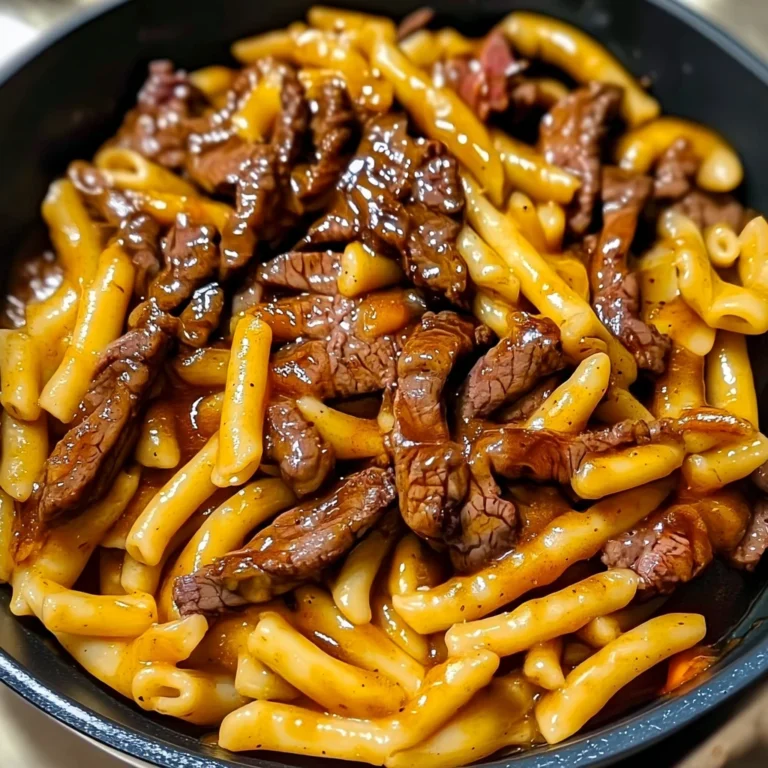 One-Pot Smoky Honey BBQ Steak Pasta 30 Minutes Easy Delicious