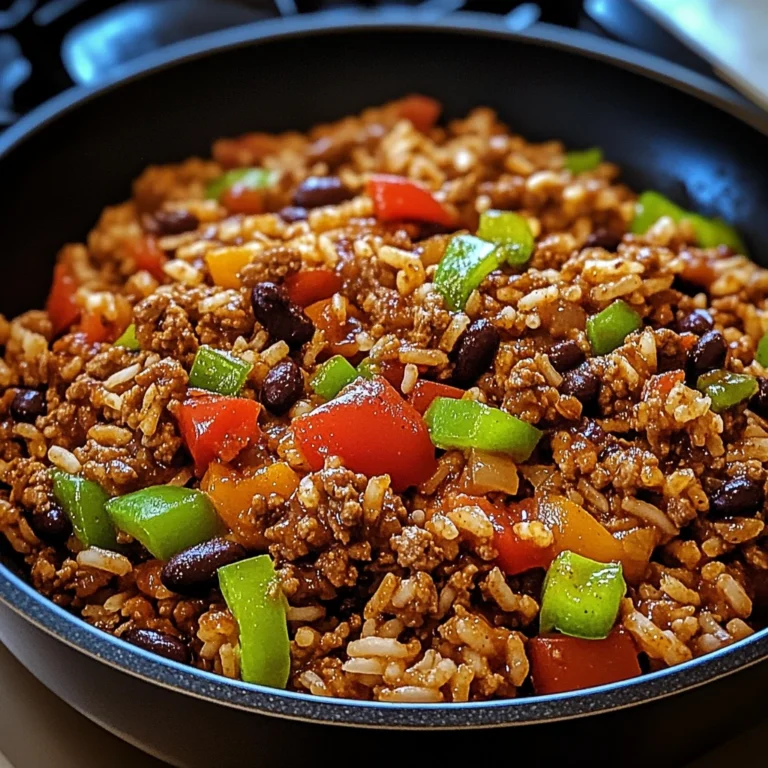 One-Skillet Smoky Honey Chili Beef Rice 30 Minutes Easy Delicious