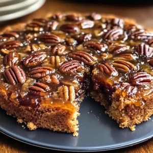 Pecan Upside Down Cake 35 Minutes Perfect Delicious