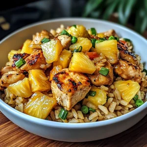 Pineapple Chicken and Rice 30 Minutes Easy Delicious
