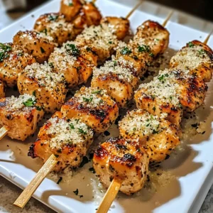 Ranch Garlic Parmesan Chicken Skewers 30 Minutes Ultimate Delicious