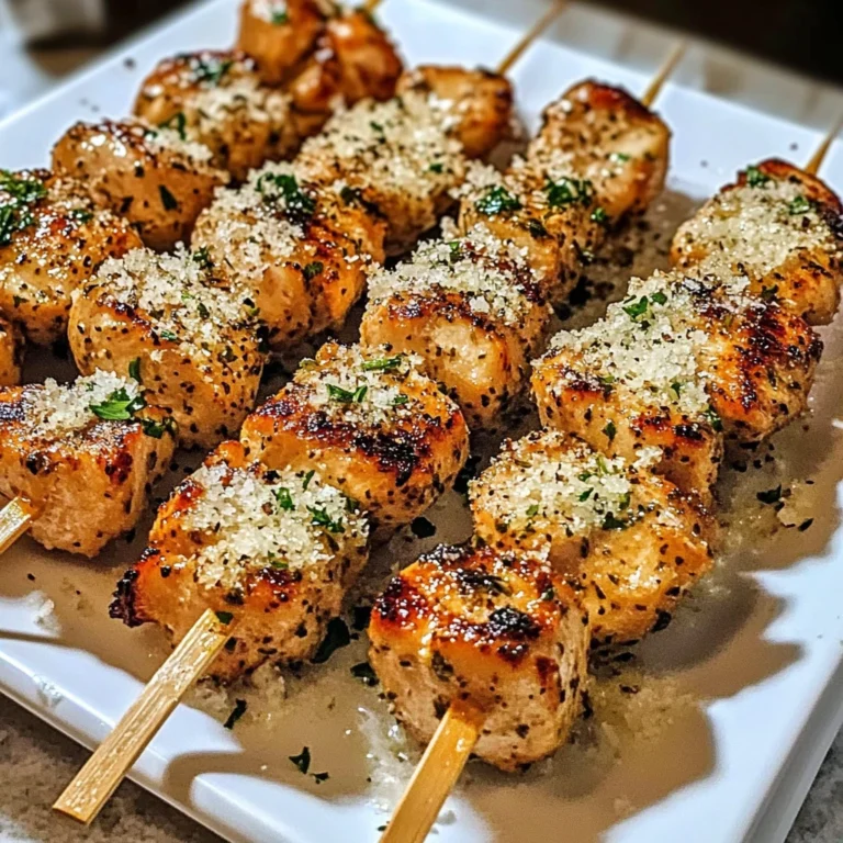 Ranch Garlic Parmesan Chicken Skewers 30 Minutes Ultimate Delicious