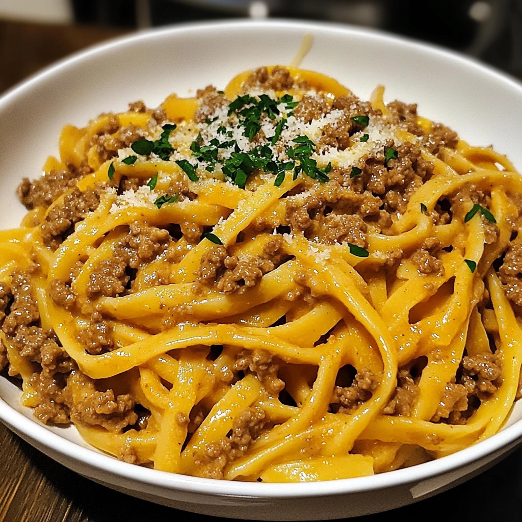 Indulge in Savory Garlic Butter Ground Beef Linguine Tonight! 4 Savory Garlic Butter Ground Beef Linguine: 30 Minutes Easy Delicious