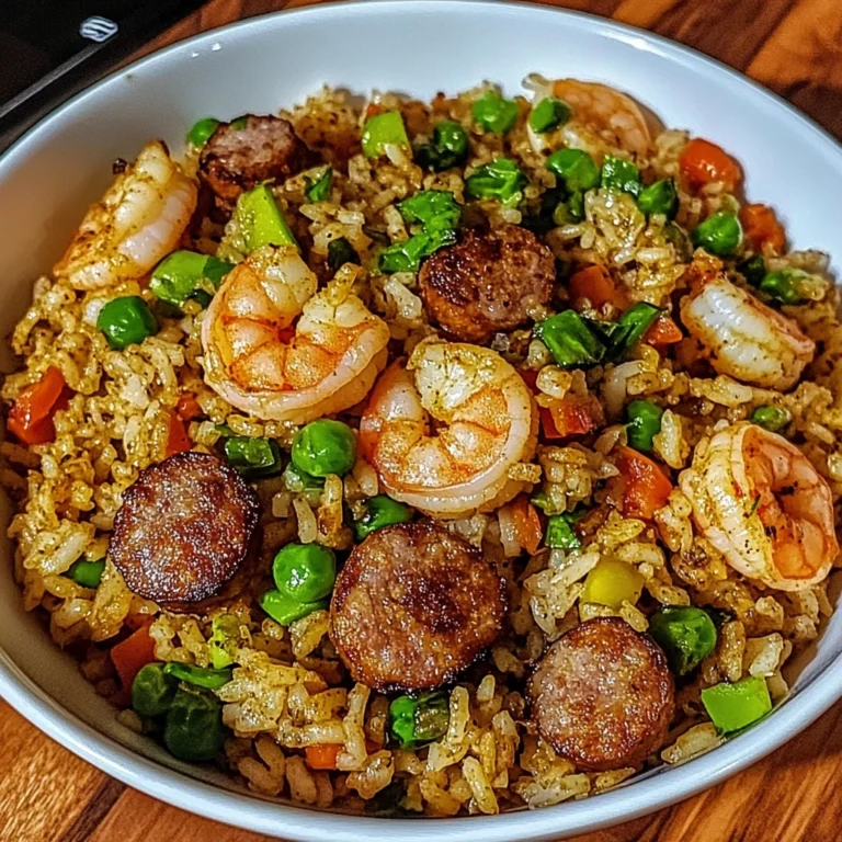 Shrimp Sausage Dirty Rice 30 Minutes Ultimate Delicious