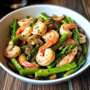 Shrimp and Asparagus Stir-Fry 5 Steps Quick Delicious