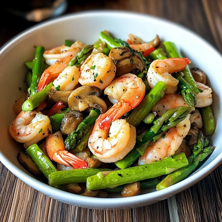 Shrimp and Asparagus Stir-Fry 5 Steps Quick Delicious