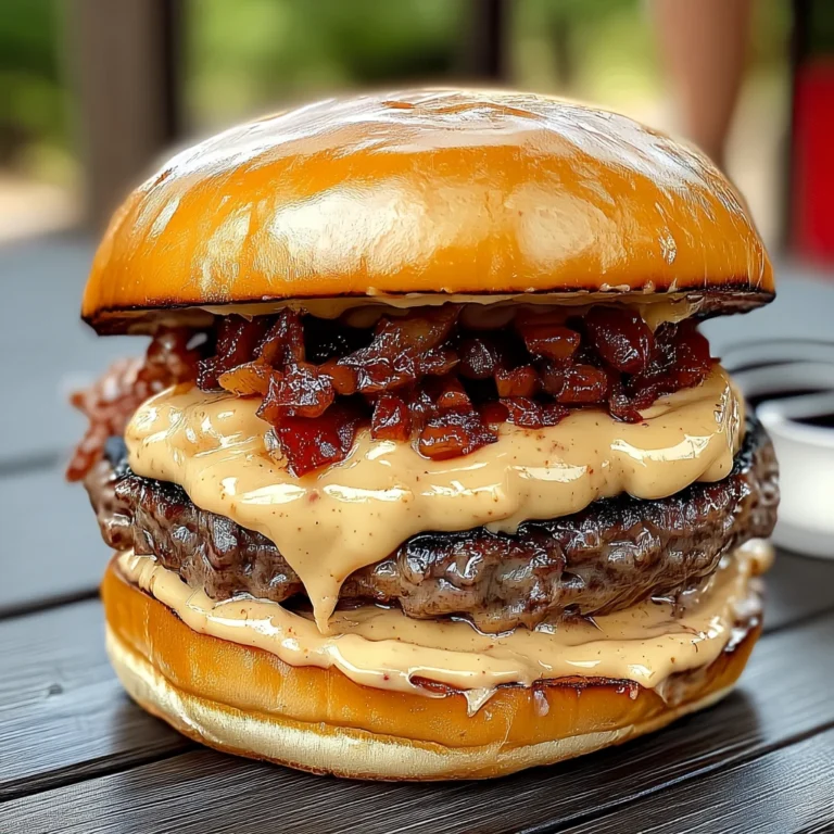 Smash Burgers With Baconnaise Sauce: 4 Servings Ultimate Delicious