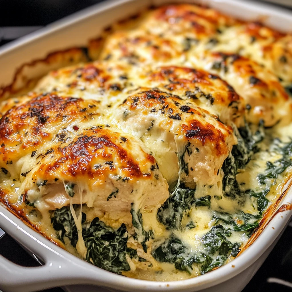 Create a Flavorful Spinach Chicken Casserole for Dinner Tonight 4 Spinach Chicken Casserole 5 Steps Ultimate Delicious