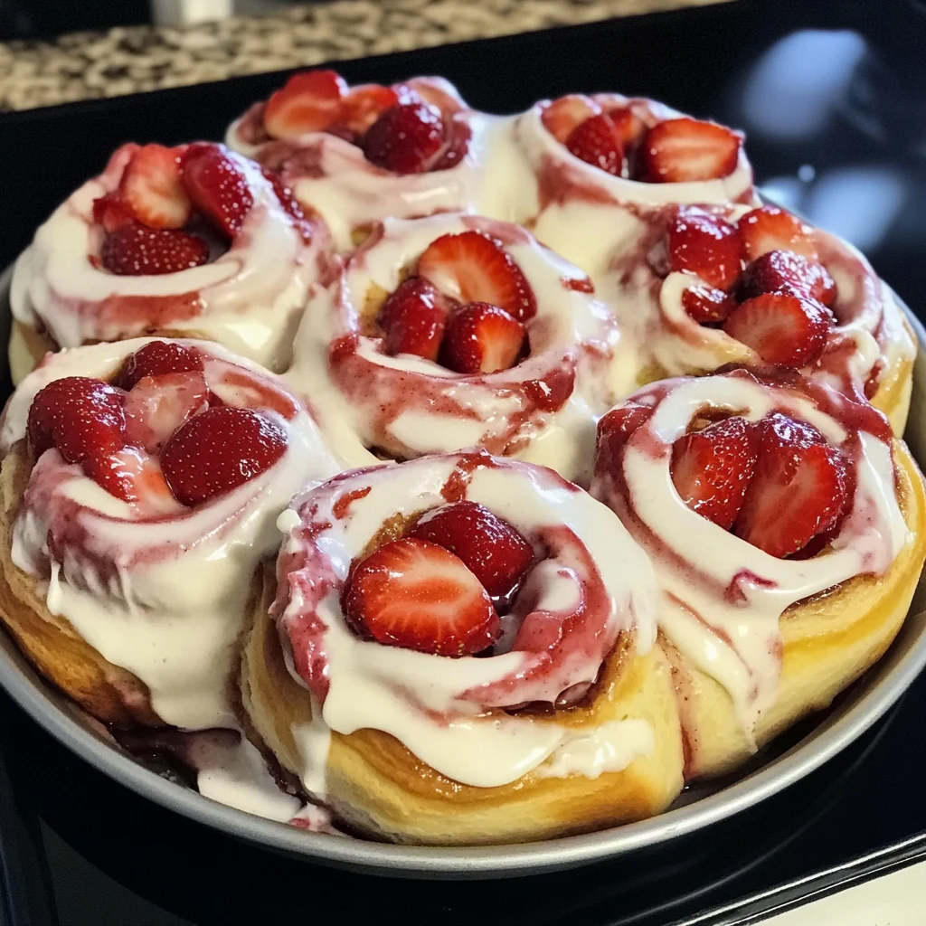 Discover the Joy of Strawberry Cheesecake Cinnamon Rolls Today! 4 Strawberry Cheesecake Cinnamon Rolls 30 Minutes Ultimate Delicious