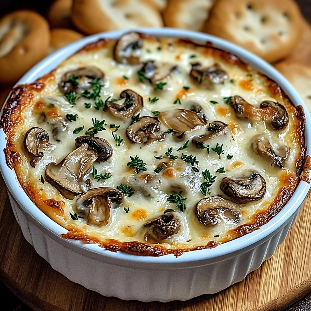 Stuffed Mushroom Dip 30 Minutes Ultimate Delicious