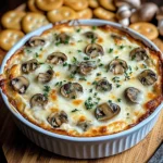 Stuffed Mushroom Dip 30 Minutes Ultimate Delicious