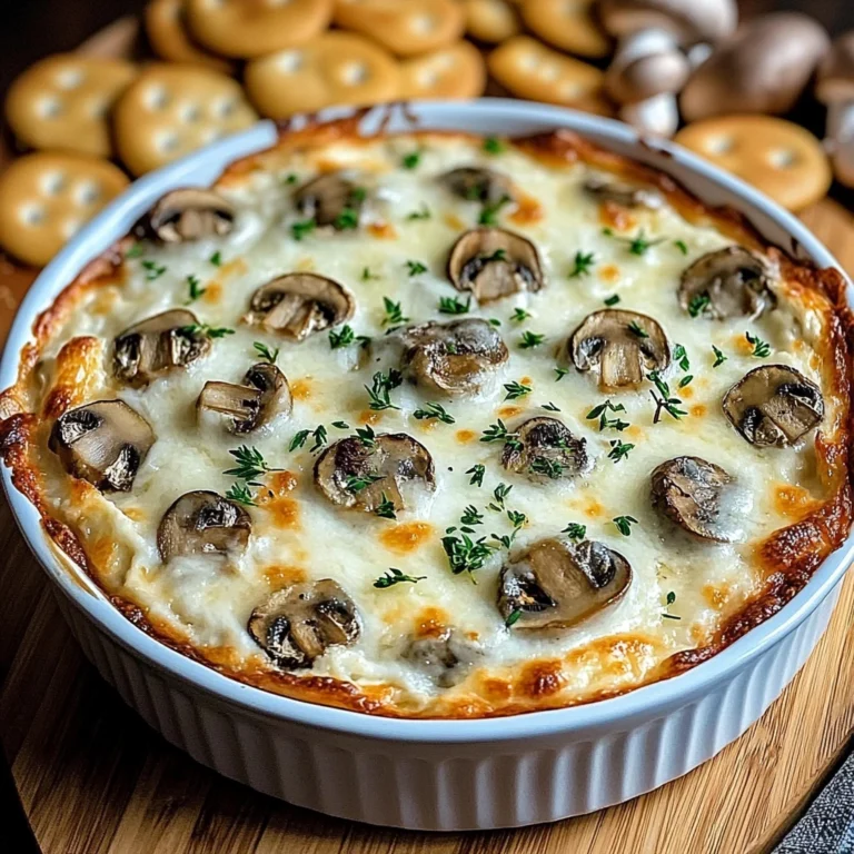 Stuffed Mushroom Dip 30 Minutes Ultimate Delicious