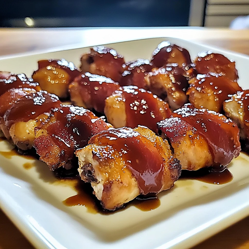 Savor the Flavor with Bacon BBQ Chicken Bombs Recipe 4 Bacon BBQ Chicken Bombs 25 Minutes Ultimate Delicious