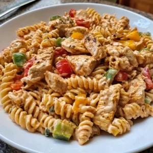 Barbecue Chicken Pasta Salad 6 Ingredients Easy Delicious