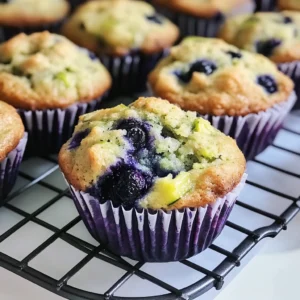 Blueberry Zucchini Muffins 30 Minutes Perfect Delicious