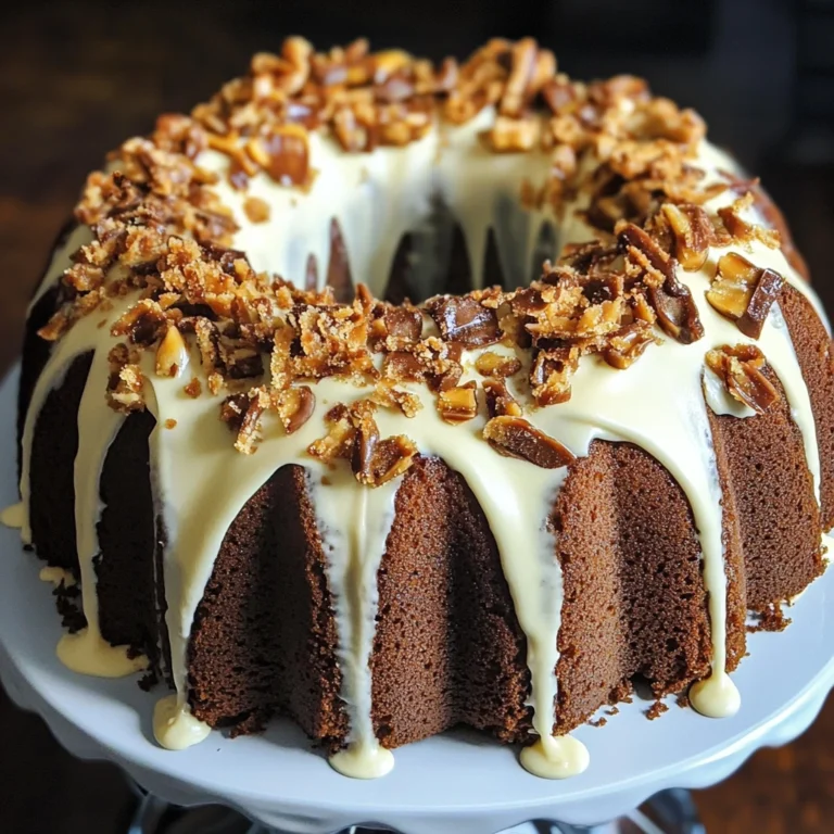 Butterfinger Bundt Cake 6 Steps Ultimate Delicious