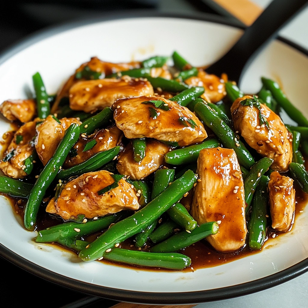 Whip Up Chicken Breast and Green Beans in 30 Minutes! 4 Chicken Breast and Green Beans 30 Minutes Easy Delicious
