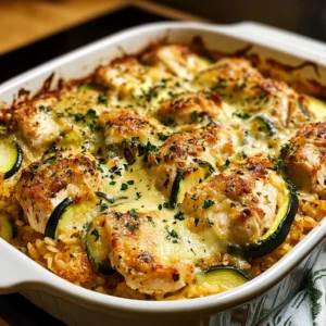 Chicken Zucchini Bake 30 Minutes Easy Delicious